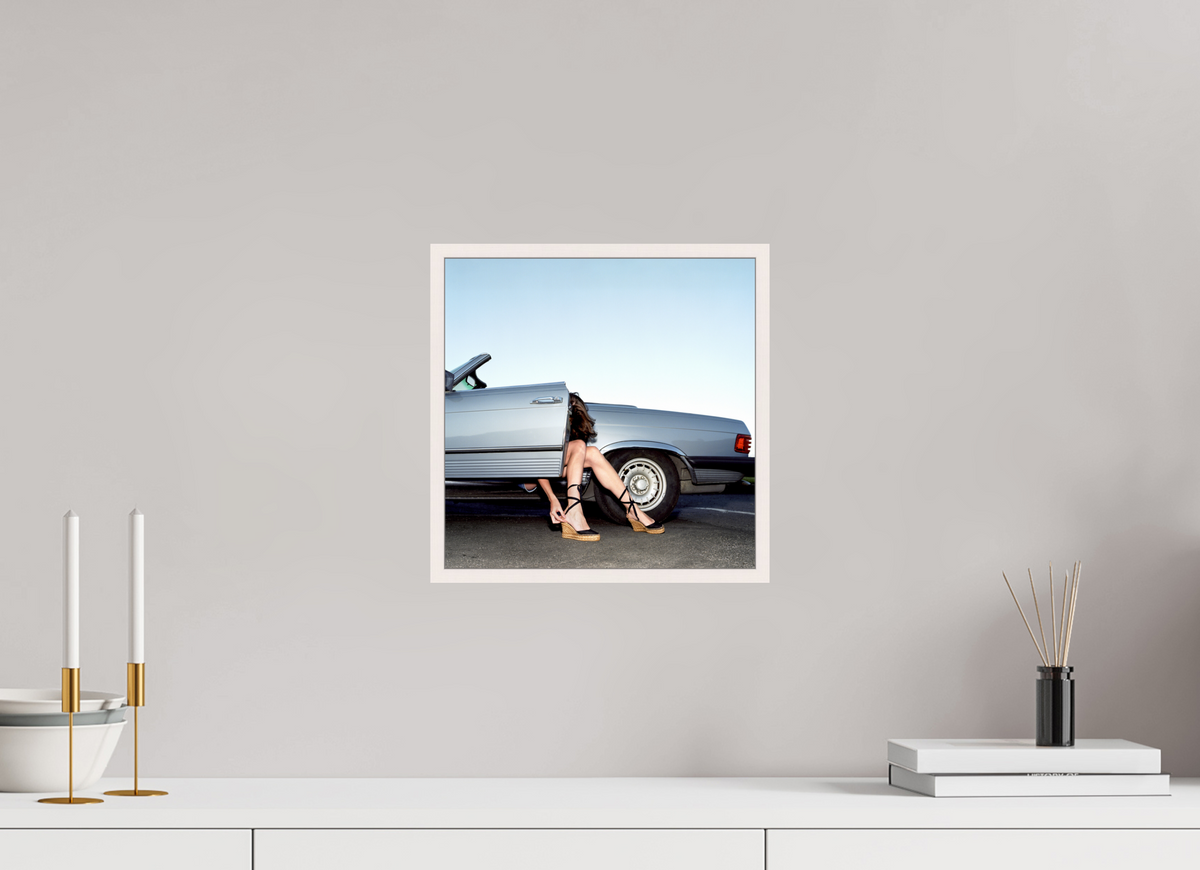 30 x 30 cm, White Oslo Laura in Mercedes