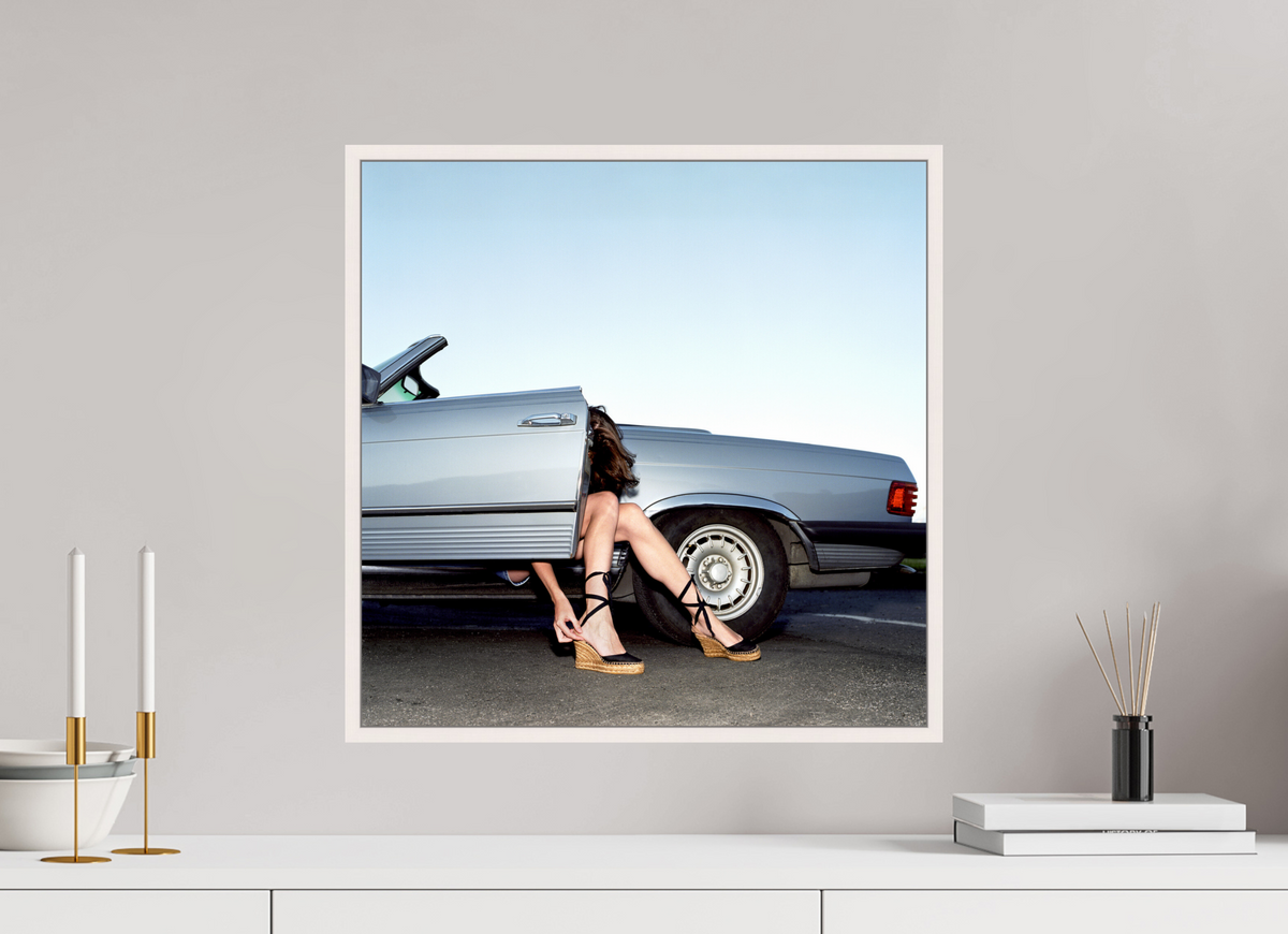 50 x 50 cm, White Oslo Laura in Mercedes